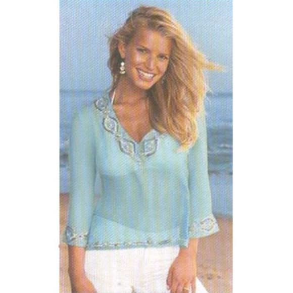 Lotta Stensson Diamond V-Neck Tunic - Picture 2 of 2